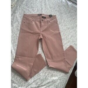 Pink Skinny Jeans Women's 10 Dusty Rose Stretch